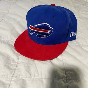 Brand new, never worn fitted Buffalo Bills hat.